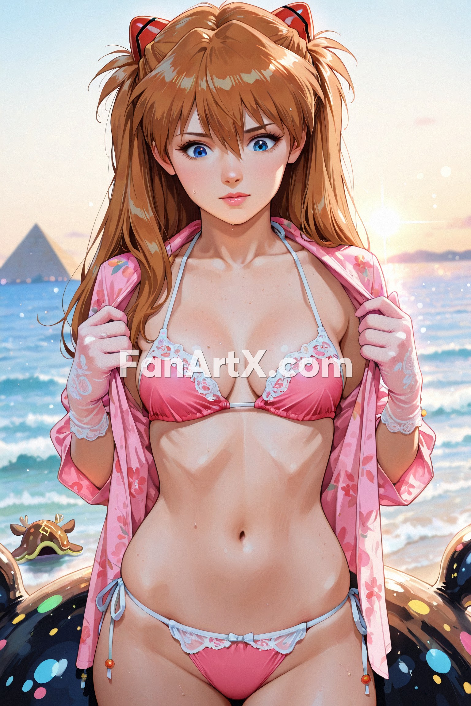 Asuka Langley Soryu fanart - Neon Genesis Evangelion Character 1676378